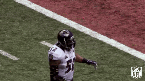 Ray Lewis Rejoicing GIF