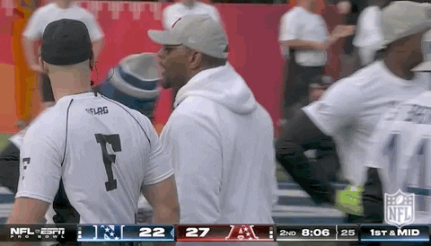 Ray Lewis Touching Head Gee Whiz GIF