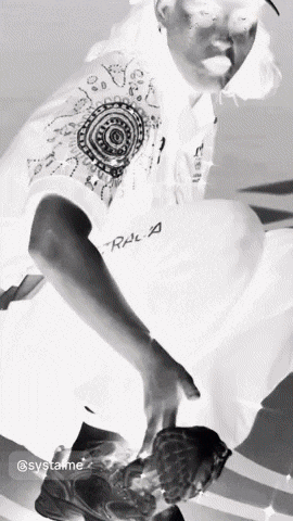 Raygun Broken Legs Illusion GIF