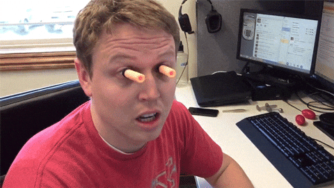 Raygun Eyes Fully Activated GIF