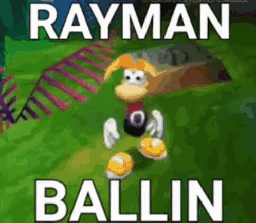 Rayman Ballin Cartoon Character