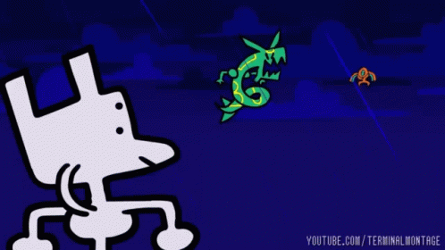 Rayquaza Pokémon Game GIF
