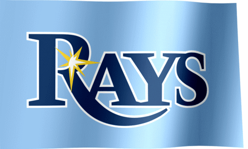 Rays Logo on Blue with Star