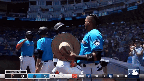 Rays Vs Padres Baseball Game Underway GIF