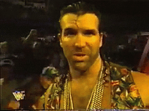 Razor Ramon Walking On The Crowd GIF