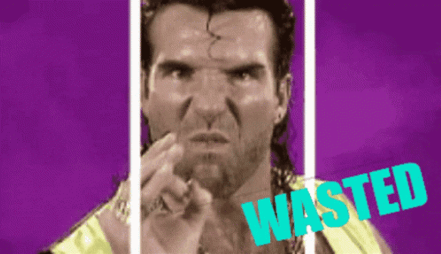 Razor Ramon Flicking Wasted GIF