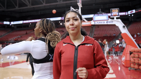 Razorbacks Woman Player Dancing GIF
