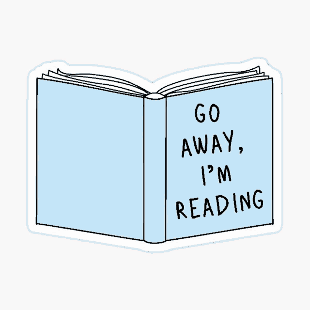 Reading Book Meme GIF