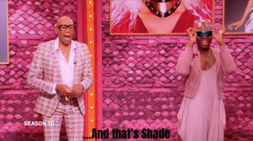Reading Is Fundamental Rupaul That's Shade GIF