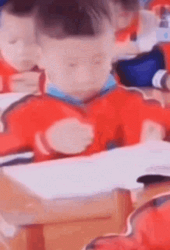 Reading Rainbow Book Chinese Boy GIF