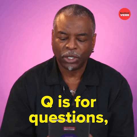 Reading Rainbow Levar Burton Q Is For Questions GIF