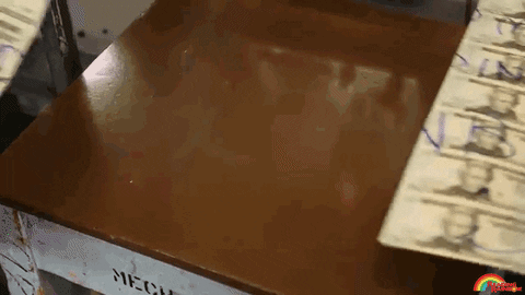 Reading Rainbow On Printed Money GIF