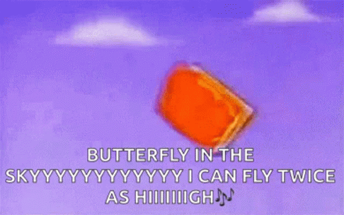 Reading Rainbow Song Lyrics Butterfly GIF