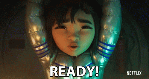 Space Kid Ready Over The Moon GIF