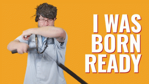 Nunchucks Guy Born Ready GIF