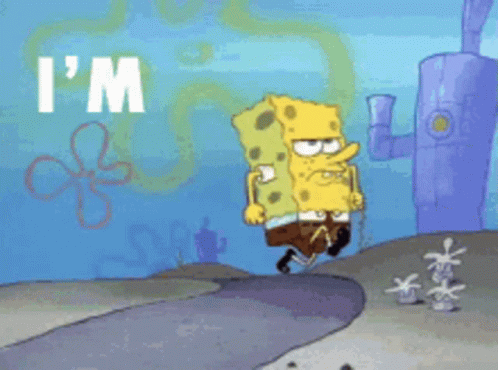Spongebob Over Excited Ready To Go GIF