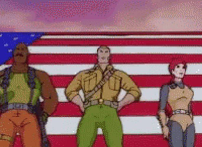 Real American Knowing Is Half The Battle GIF