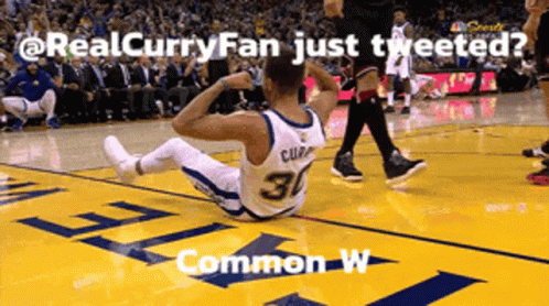 Real Animated Steph Curry Fans GIF