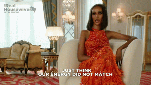 Real Housewives Confident Chanel Ayan Energy Not Match GIF