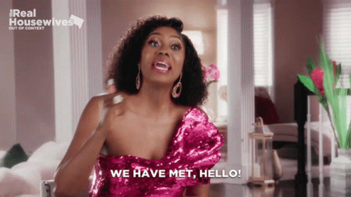 Real Housewives Entertaining Wendy Osefo Hello GIF