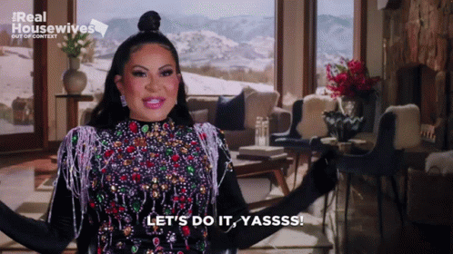 Real Housewives Glamorous Jen Shah GIF