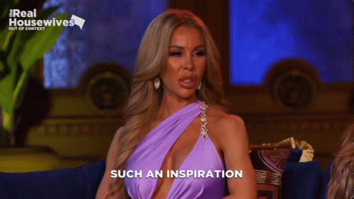 Real Housewives Lisa Hochstein Inspiration GIF