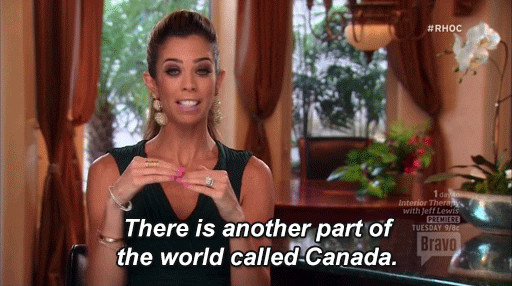 Real Housewives Lydia Mcloughlin In Canada GIF