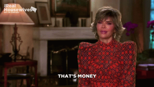 Real Housewives Opinionated Lisa Rinna Thats Money GIF