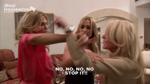 Real Housewives Taylor Armstrong No Stop It GIF