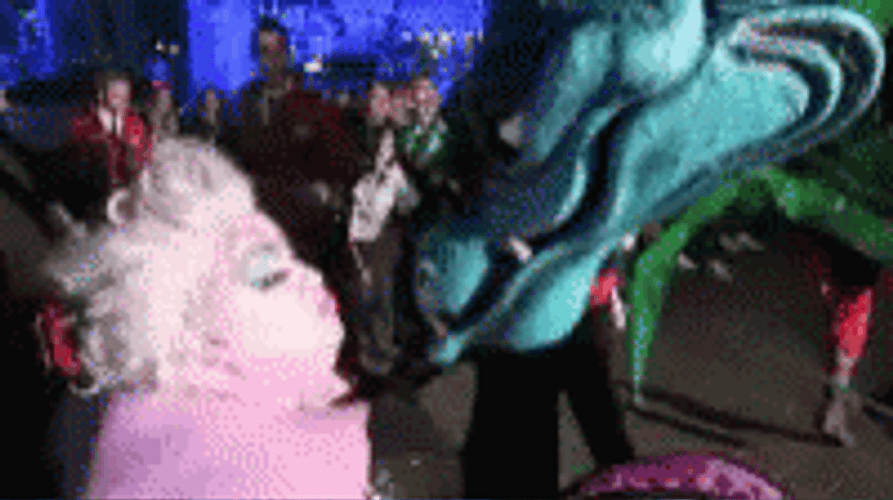 Real Life Ursula GIF