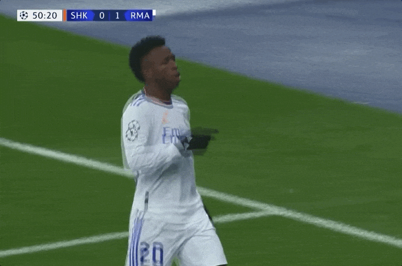 Real Madrid Attack Vini Jr GIF