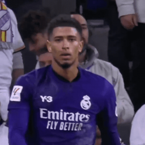 Real Madrid Jude Bellingham Zip Lips GIF