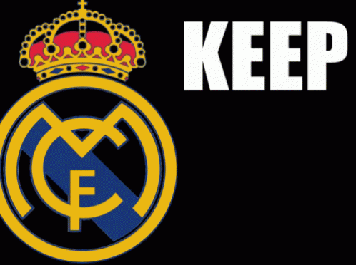 Real Madrid Keep Calm And Hala Madrid GIF