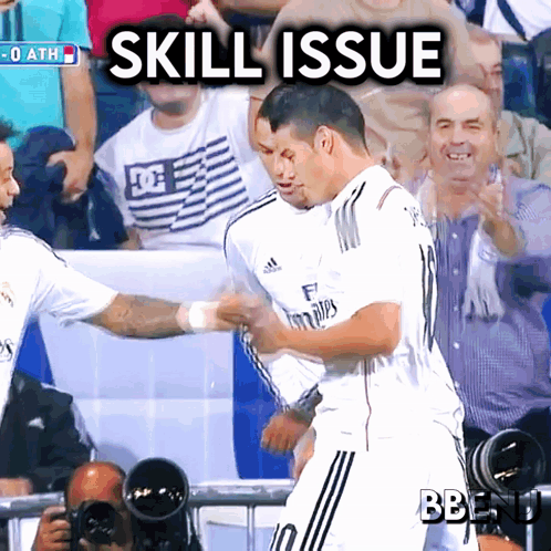 Real Madrid Ronaldo Dancing Skill GIF