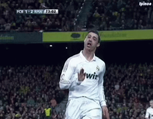 Real Madrid Ronaldo Face Replaced GIF