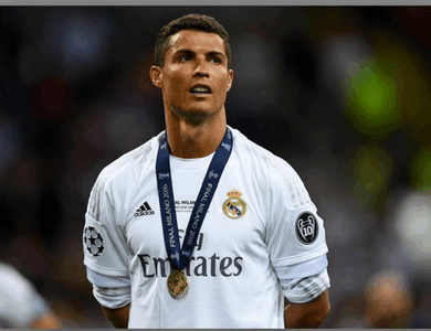Real Madrid Ronaldo Rooting From The Fans GIF
