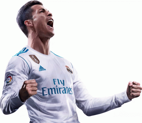 Real Madrid Ronaldo Scream Of Victory GIF