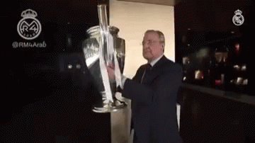 Real Madrid Trophy Collection GIF