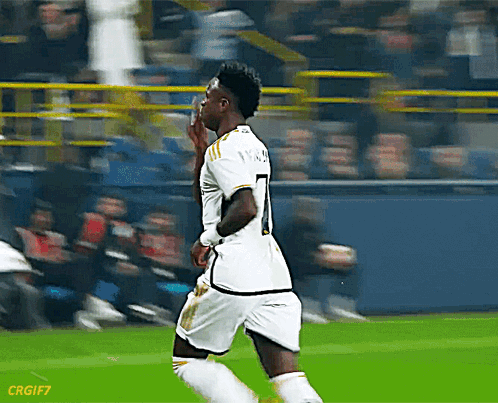 Real Madrid Vinicius Jump GIF