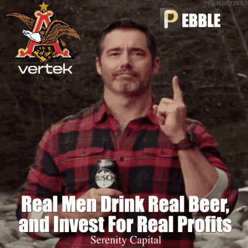 Real Man Drink Busch Beer GIF