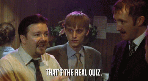 Real Quiz Brent The Office GIF