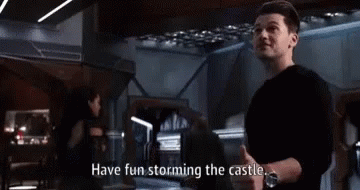 Real Steel Have Fun Storming The Castle GIF