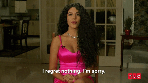 Reality Show 90 Day Fiance Miona Bell No Regrets GIF
