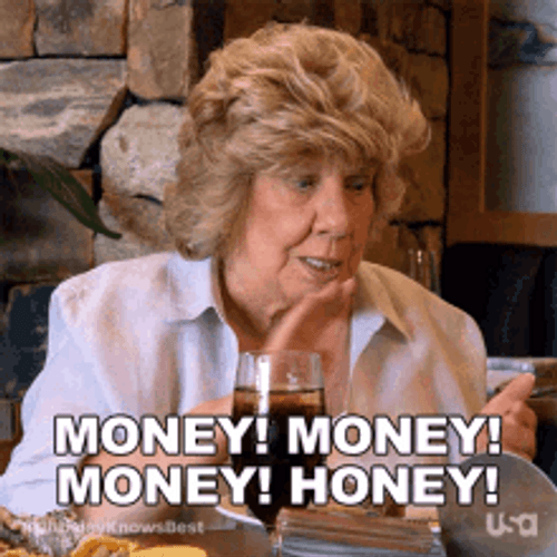 Reality Show Honey Chrisley Money Money Money GIF