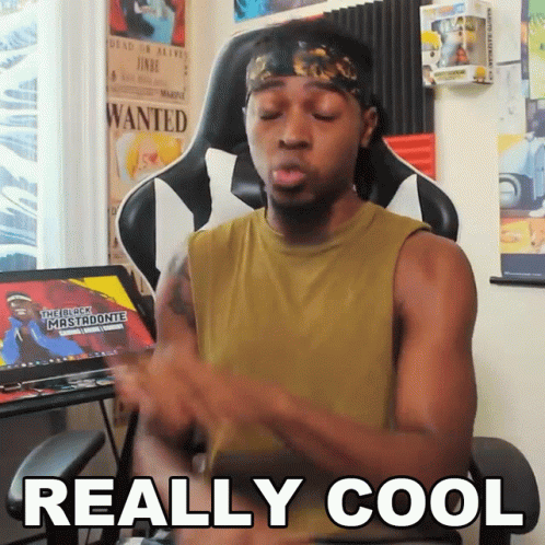 Really Cool Black Mastadonte GIF