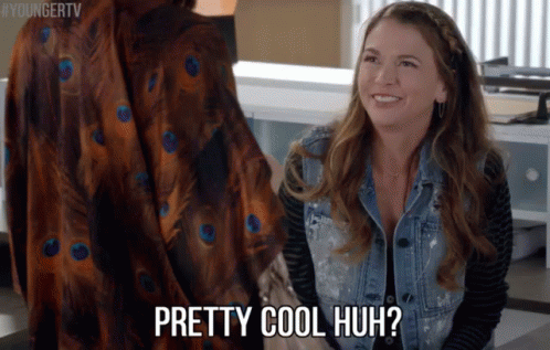 Really Cool Girl Sutton Foster GIF