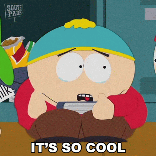 Really Cool South Park Eric Cartman GIF