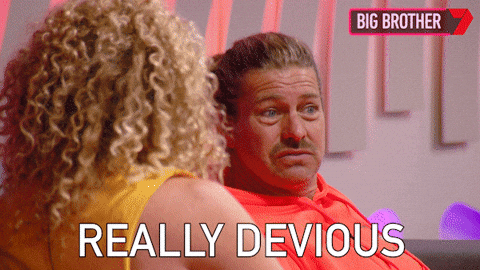 Really Devious Big Brother Reality Show GIF