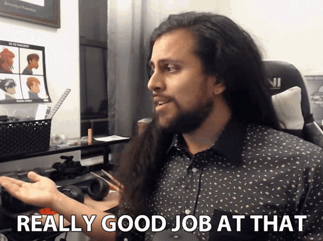 Really Good Job At That GIF