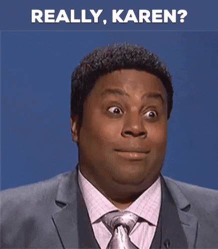 Really Karen Kenan Thomson Funny Reaction GIF